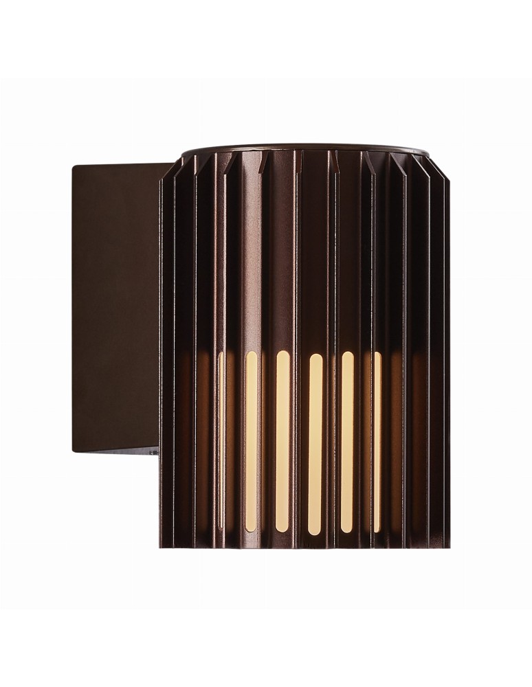 NORDLUX Lampa ścienna MATR 15W E27 Brązowy Aluminium/Tworzywo 2118011061 NORDLUX Lampa ścienna MATR 15W E27 Brązowy Aluminium/Tworzywo 2118011061