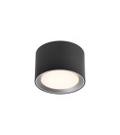 Oprawy sufitowe hermetyczne - NORDLUX Lampa łazienkowa LANDON 1xLED  Metal Czarny 2110660103 - product 1