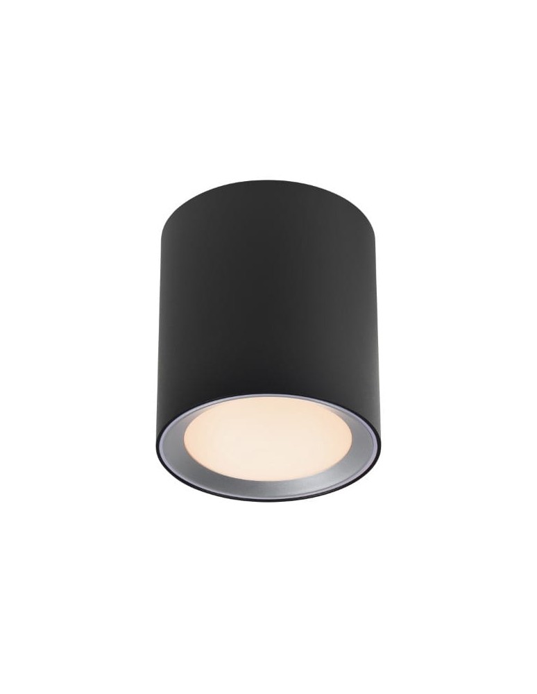 Oprawy sufitowe hermetyczne - NORDLUX Lampa łazienkowa LANDON 1xLED  Metal Czarny 2110670103 - product kolory-swiatla.pl 3