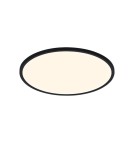 Plafony LED - NORDLUX Lampa sufitowa OJA 1xLED  Tworzywo sztuczne Czarny 2210016103 - product 1