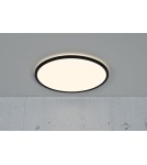 Plafony LED - NORDLUX Lampa sufitowa OJA 1xLED  Tworzywo sztuczne Czarny 2210016103 - product 3