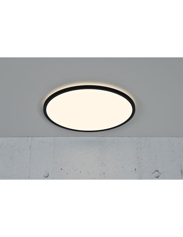 NORDLUX Lampa sufitowa OJA 1xLED  Tworzywo sztuczne Czarny 2210016103