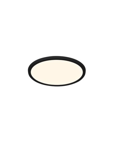 NORDLUX Lampa sufitowa OJA 1xLED  Tworzywo sztuczne Czarny 47156003