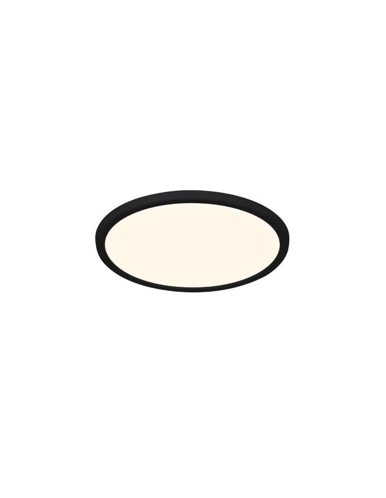 NORDLUX Lampa sufitowa OJA 1xLED  Tworzywo sztuczne Czarny 47156003