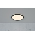 Plafony LED - NORDLUX Lampa sufitowa OJA 1xLED  Tworzywo sztuczne Czarny 47156003 - product 3