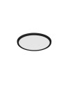 NORDLUX Lampa sufitowa OJA 1xLED  Tworzywo sztuczne Czarny 47276003