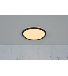 Plafony LED - NORDLUX Lampa sufitowa OJA 1xLED  Tworzywo sztuczne Czarny 47276003 - product 2