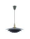 NORDLUX Lampa wisząca BRETAGNE 1xG9 25W Metal Szary 39489910