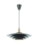 NORDLUX Lampa wisząca BRETAGNE 1xG9 25W Metal Szary 39489910 NORDLUX Lampa wisząca BRETAGNE 1xG9 25W Metal Szary 39489910