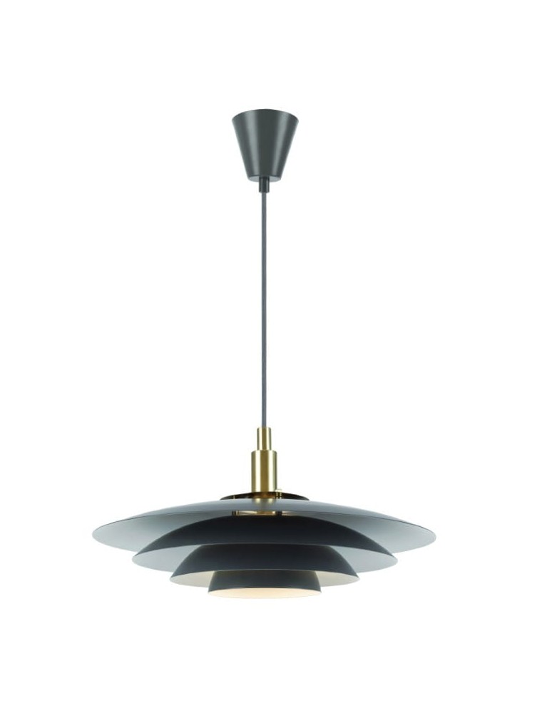 NORDLUX Lampa wisząca BRETAGNE 1xG9 25W Metal Szary 39489910 NORDLUX Lampa wisząca BRETAGNE 1xG9 25W Metal Szary 39489910