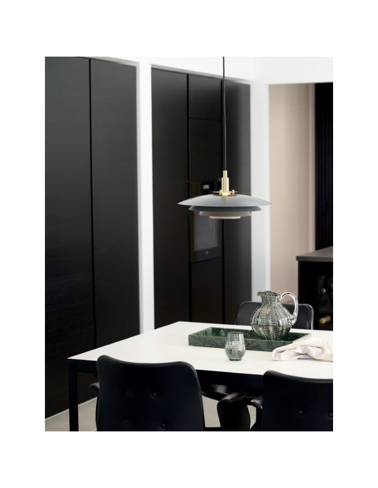 NORDLUX Lampa wisząca BRETAGNE 1xG9 25W Metal Szary 39489910 NORDLUX Lampa wisząca BRETAGNE 1xG9 25W Metal Szary 39489910