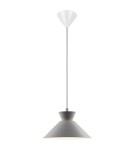 NORDLUX Lampa wisząca DIAL 1xE27 40W Metal Szary 2213333010 NORDLUX Lampa wisząca DIAL 1xE27 40W Metal Szary 2213333010