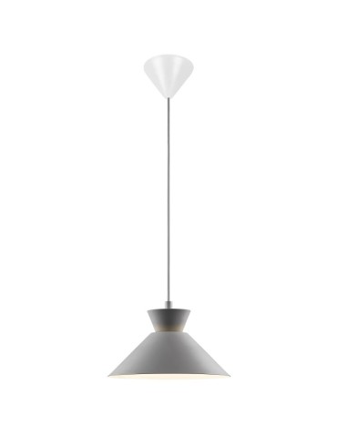 NORDLUX Lampa wisząca DIAL 1xE27 40W Metal Szary 2213333010