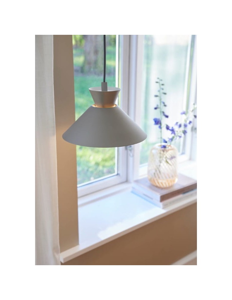 NORDLUX Lampa wisząca DIAL 1xE27 40W Metal Szary 2213333010 NORDLUX Lampa wisząca DIAL 1xE27 40W Metal Szary 2213333010