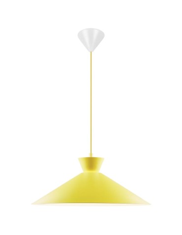 NORDLUX Lampa wisząca DIAL 1xE27 40W Metal Żółty 2213353026