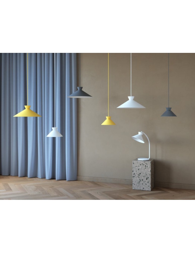 NORDLUX Lampa wisząca DIAL 1xE27 40W Metal Żółty 2213353026