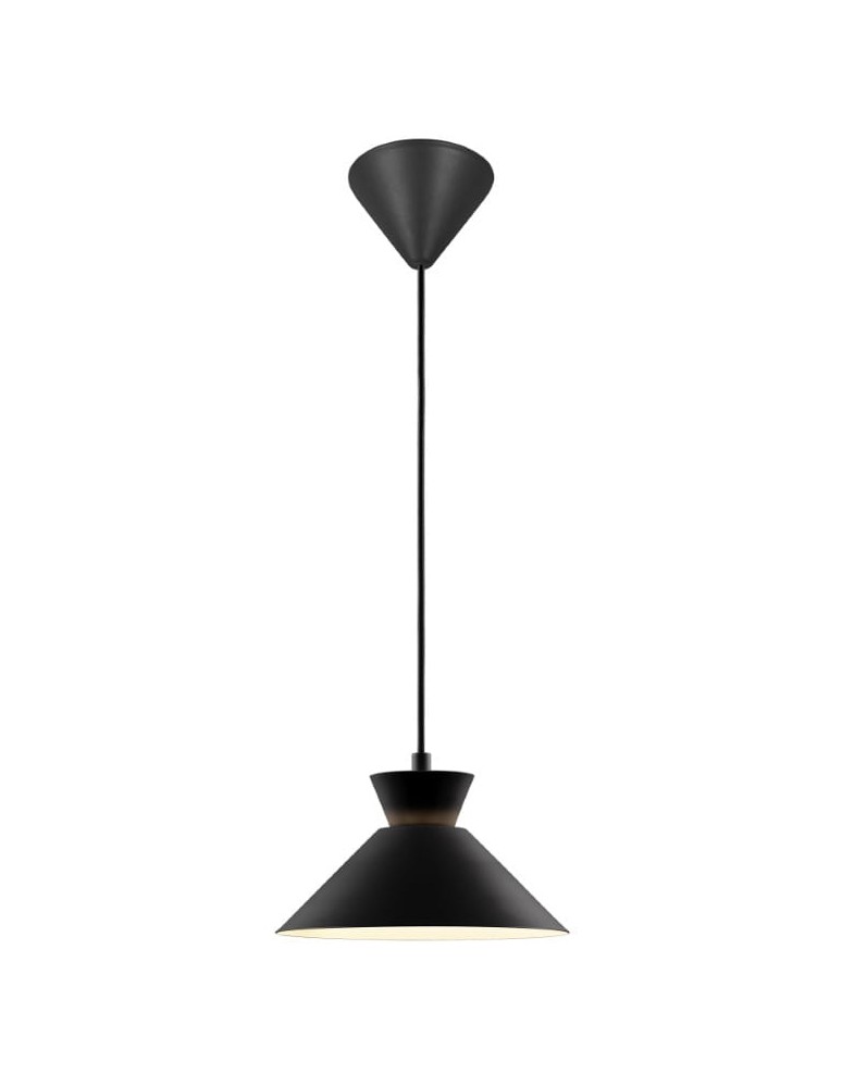 NORDLUX Lampa wisząca DIAL 1xE27 40W Metal Czarny 2213333003 NORDLUX Lampa wisząca DIAL 1xE27 40W Metal Czarny 2213333003