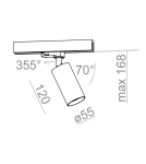 Lampy do szynoprzewodów 3 fazowych - Aqform PET 230V track Reflektor 12548-0000-U8-PH - product 2