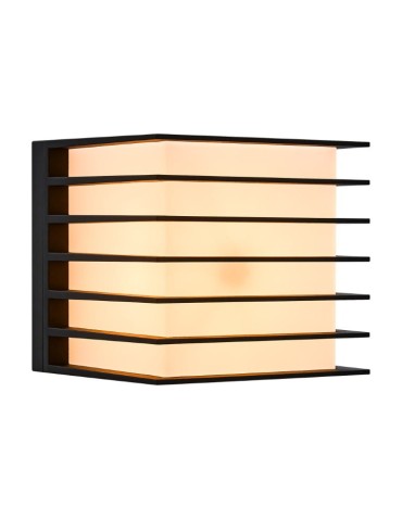 NORDLUX Lampa ścienna FLUCTUS 1xE27 15W Metal Czarny 2318211003
