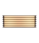 Kinkiety zewnętrzne - NORDLUX Lampa ścienna FLUCTUS 2xE27 15W Metal Czarny 2318231003 - product 3