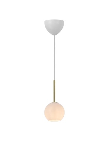NORDLUX Lampa wisząca FRANCA 1xE14 40W Szkło Mosiądz 2312523035 - produkt 2