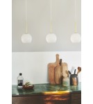 Lampy wiszące kule - NORDLUX Lampa wisząca FRANCA 1xE14 40W Szkło Mosiądz 2312523035 - product 6