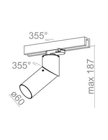 Aqform ROTTO track Reflektor 16219-0000-U8-PH - produkt 2