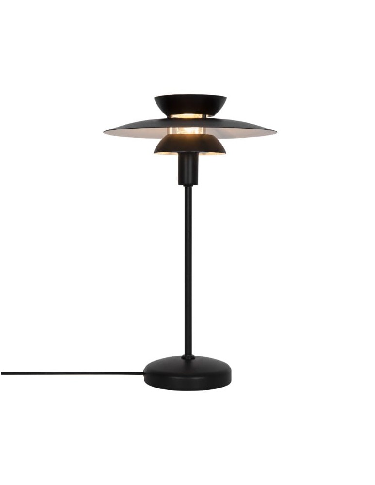 NORDLUX Lampa stołowa CARMEN 1xE14 25W Metal Czarny 2213615003