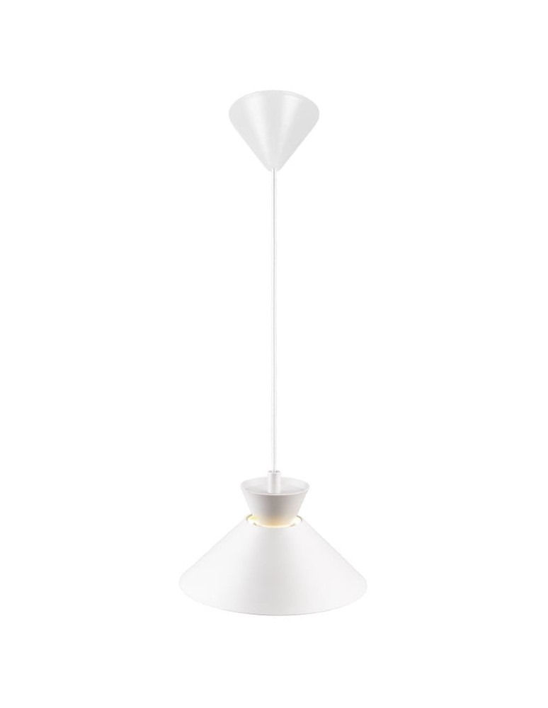 NORDLUX Lampa wisząca DIAL 1xE27 40W Metal Biały 2213333001 NORDLUX Lampa wisząca DIAL 1xE27 40W Metal Biały 2213333001