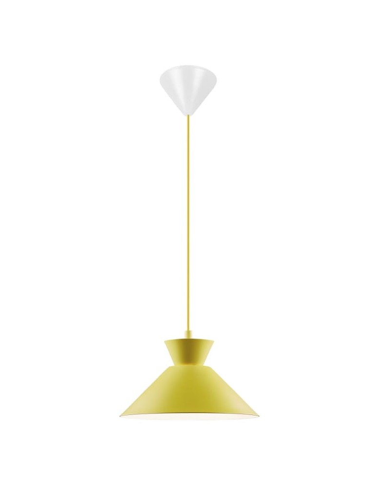 NORDLUX Lampa wisząca DIAL 1xE27 40W Metal Żółty 2213333026 NORDLUX Lampa wisząca DIAL 1xE27 40W Metal Żółty 2213333026