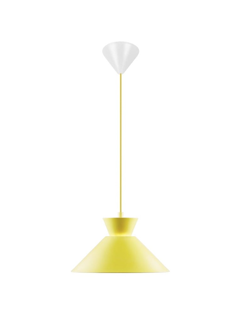 NORDLUX Lampa wisząca DIAL 1xE27 40W Metal Żółty 2213333026 NORDLUX Lampa wisząca DIAL 1xE27 40W Metal Żółty 2213333026