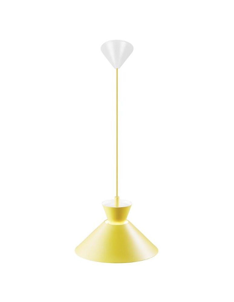 NORDLUX Lampa wisząca DIAL 1xE27 40W Metal Żółty 2213333026 NORDLUX Lampa wisząca DIAL 1xE27 40W Metal Żółty 2213333026