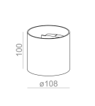 Kinkiety - Aqform TUBA Kinkiet 1xG9 20102-0000-U8-PH - product 2