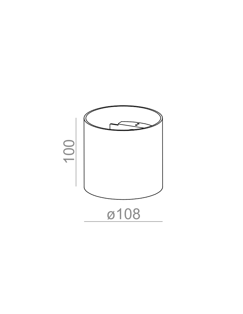 Kinkiety - Aqform TUBA Kinkiet 1xG9 20102-0000-U8-PH - product kolory-swiatla.pl 2