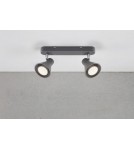 Lampy sufitowe regulowane - spoty - NORDLUX Lampa sufitowa EIK 2xGU10 35W Metal Czarny 45770103 - product 2