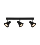 Lampy sufitowe regulowane - spoty - NORDLUX Lampa sufitowa EIK 3xGU10 35W Metal Czarny 45780103 - product 1
