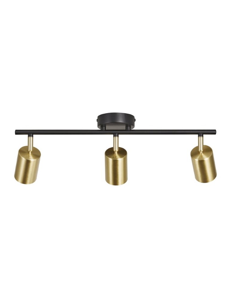 NORDLUX Lampa sufitowa EXPLORE 3xGU10 7W Metal Mosiądz 2113700135