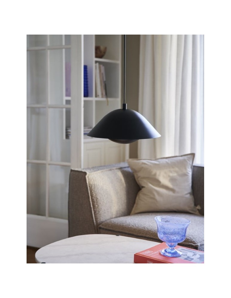 Lampy wiszące w stylu skandynawskim - NORDLUX Lampa wisząca FREYA 1xE27 40W Metal Czarny 2213083003 - product kolory-swiatla.pl 2