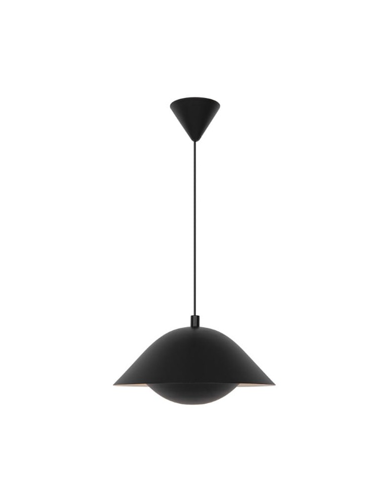 Lampy wiszące w stylu skandynawskim - NORDLUX Lampa wisząca FREYA 1xE27 40W Metal Czarny 2213083003 - product kolory-swiatla.pl 4