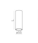 Lampy sufitowe - Aqform PET natynkowy 17cm 46311-0000-U8-PH - product 2