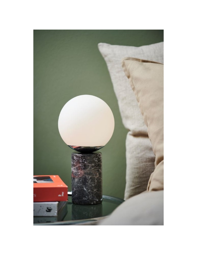 NORDLUX Lampa stołowa LILLY 1xE14 25W Szkło Szary 2213575010 NORDLUX Lampa stołowa LILLY 1xE14 25W Szkło Szary 2213575010