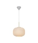 NORDLUX Lampa wisząca MILFORD 1xE27 40W Szkło Biały 2213213001 NORDLUX Lampa wisząca MILFORD 1xE27 40W Szkło Biały 2213213001