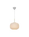 NORDLUX Lampa wisząca MILFORD 1xE27 40W Szkło Biały 2213213001