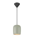 Lampy wiszące w stylu skandynawskim - NORDLUX Lampa wisząca NOTTI 1xE27 25W Metal Zielony 2213073023 - product 1