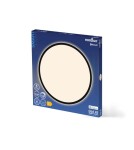 Lampy wewnętrzne SMART - NORDLUX Lampa sufitowa OjaSmart 1xLED  Tworzywo sztuczne Czarny 2015136103 - product 4