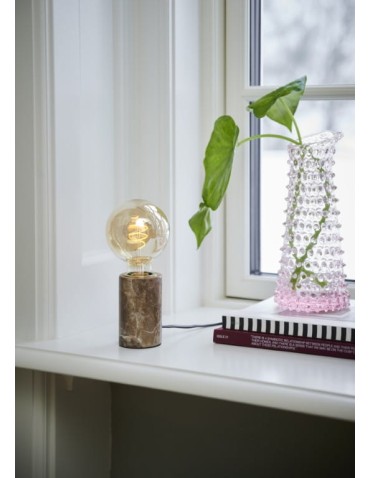 NORDLUX Lampa stołowa SIV 1xE27 60W Marmur Brązowy 45875018 - produkt 2