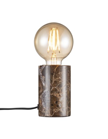 NORDLUX Lampa stołowa SIV 1xE27 60W Marmur Brązowy 45875018