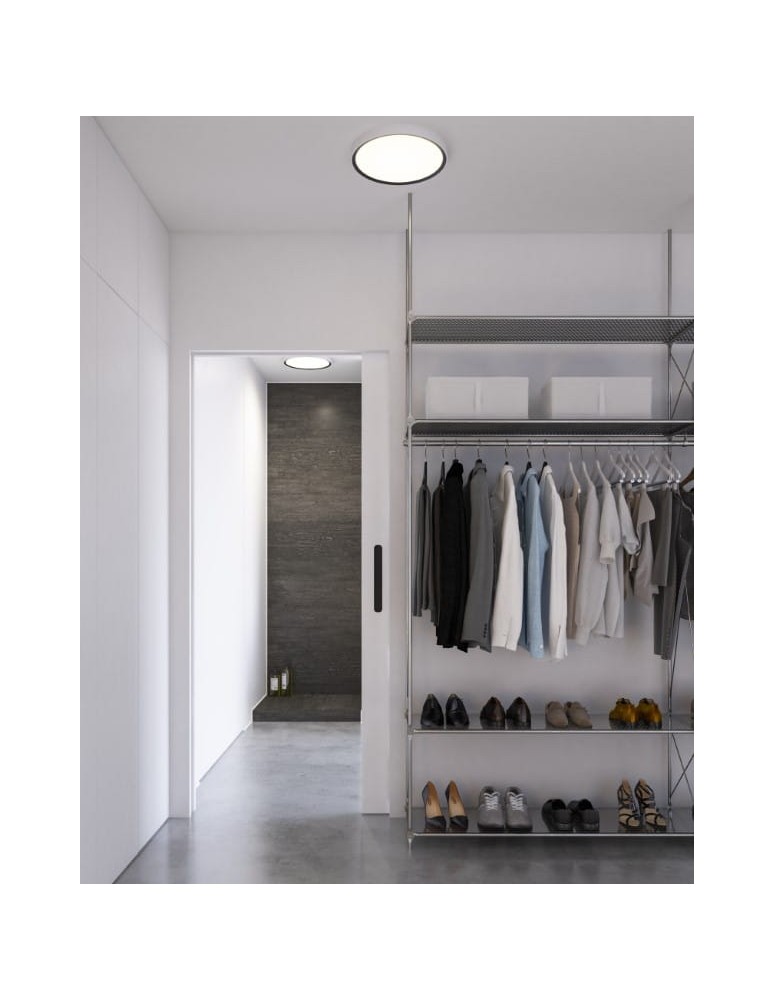 NORDLUX Lampa sufitowa LivaSmart 1xLED  Tworzywo sztuczne Biały 2110826101