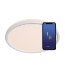 Lampy wewnętrzne SMART - NORDLUX Lampa sufitowa LivaSmart 1xLED  Tworzywo sztuczne Biały 2110826101 - product 1