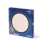 Lampy wewnętrzne SMART - NORDLUX Lampa sufitowa LivaSmart 1xLED  Tworzywo sztuczne Czarny 2110826103 - product 4
